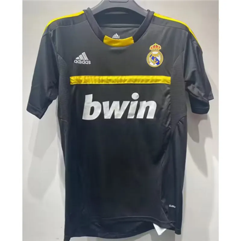Camiseta retro del Real Madrid  2011/12 fuera de casa - Negro