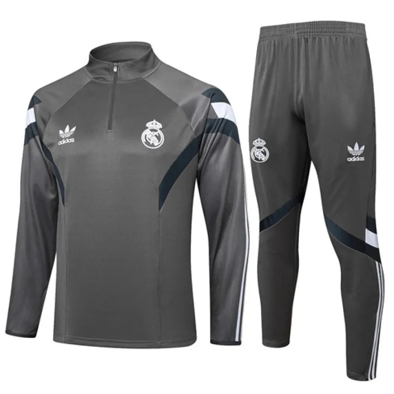 Vêtements de sport du Real Madrid 2024/25 - Gris