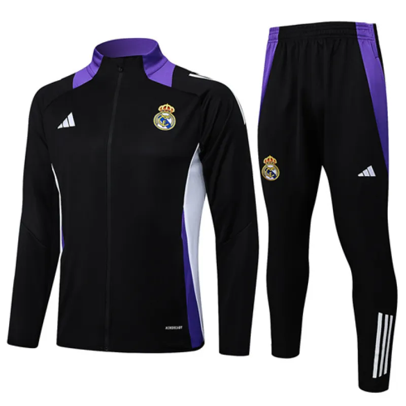 Giacca sportiva del Real Madrid 2024/25 - Nera