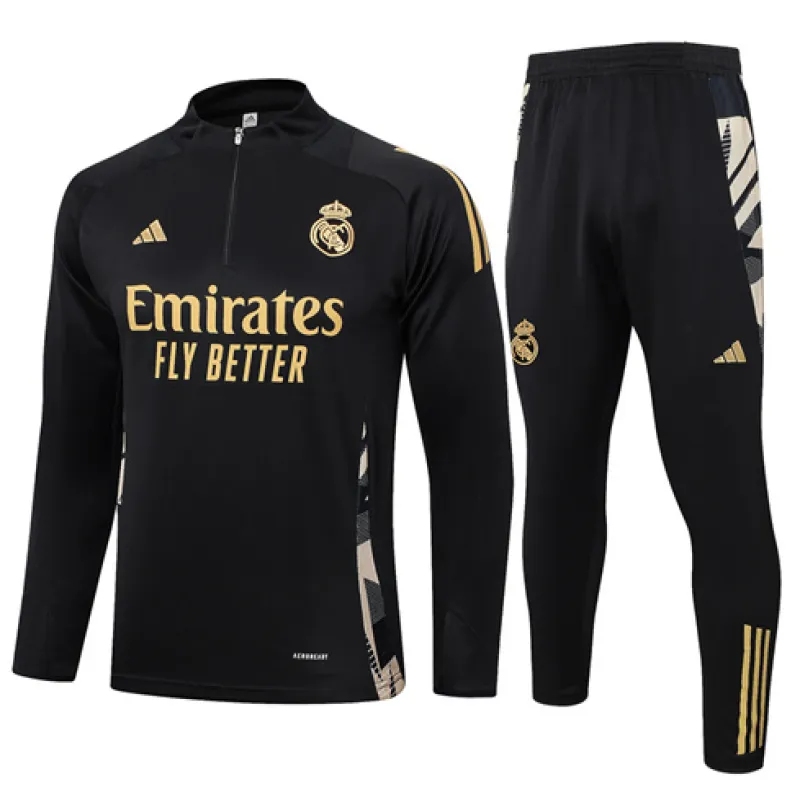 Vêtements de sport du Real Madrid 2024/25 - Noir