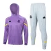 Chaqueta deportiva con capucha del Real Madrid 2024/25 - Morada