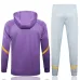 Chaqueta deportiva con capucha del Real Madrid 2024/25 - Morada