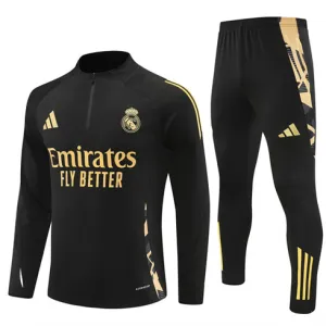 Real Madrid Gedruckte Sportbekleidung 2024/25 - Schwarz