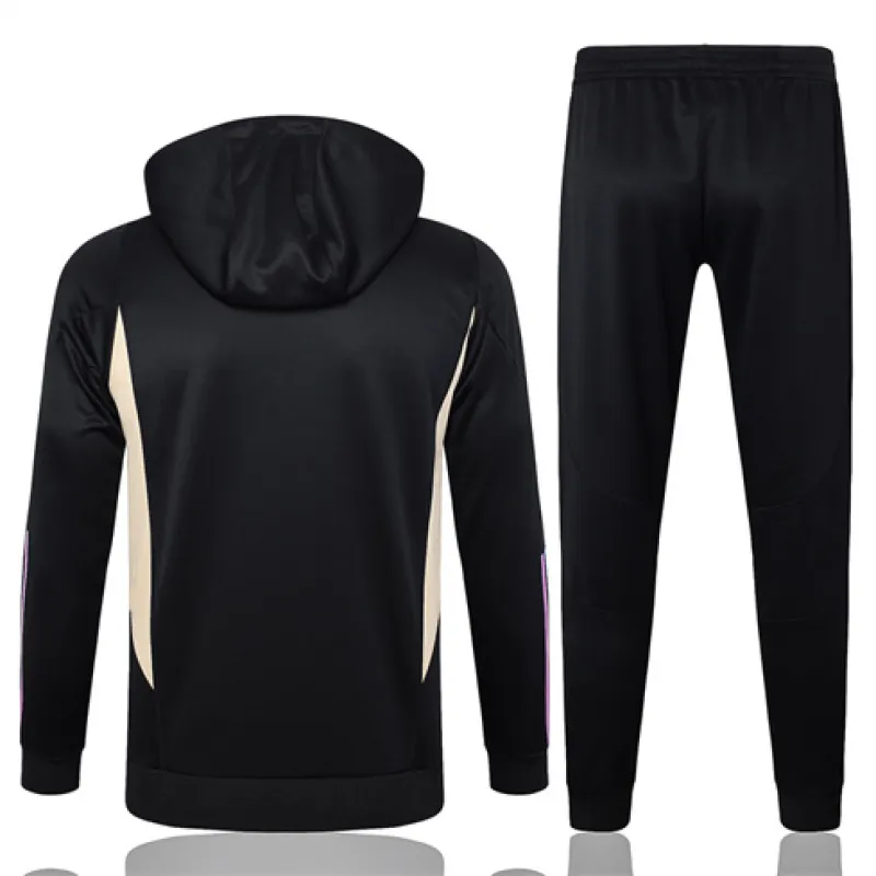 Real Madrid Hooded Sportswear 2024/25 - Black