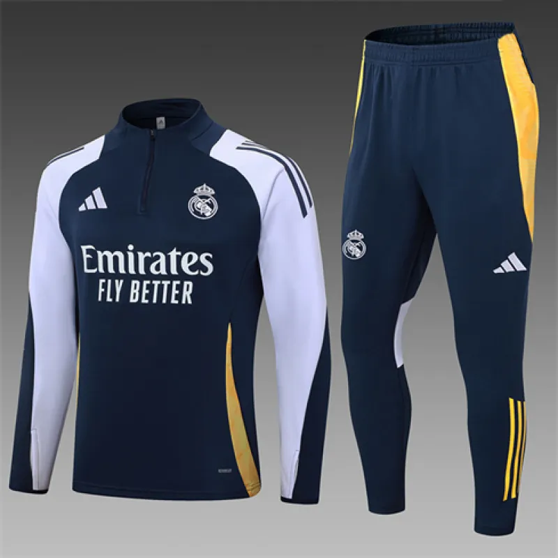 Vêtements de sport du Real Madrid 2024/25 - Bleu
