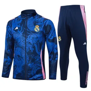 Real Madrid Children's Sports Jacket 2024/25 - Blue