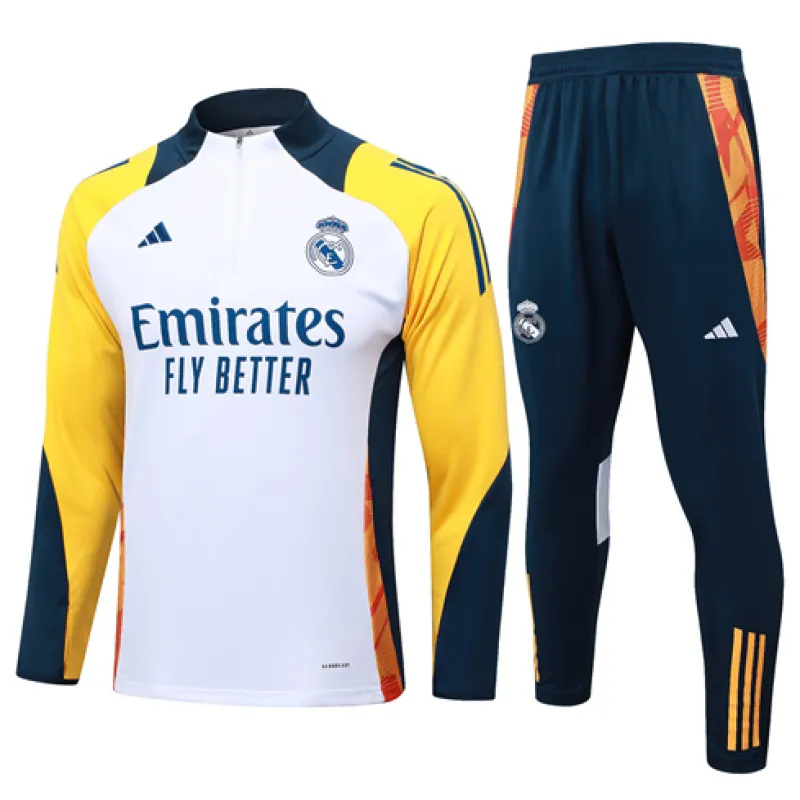 Real Madrid Kinder-Sportbekleidung 2024/25 - Weiß