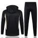 Real Madrid Kinder Hooded Sportbekleidung 2024/25 - Schwarz