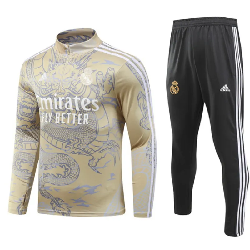 Real Madrid Kinder-Sportbekleidung 2024/25 - Gold