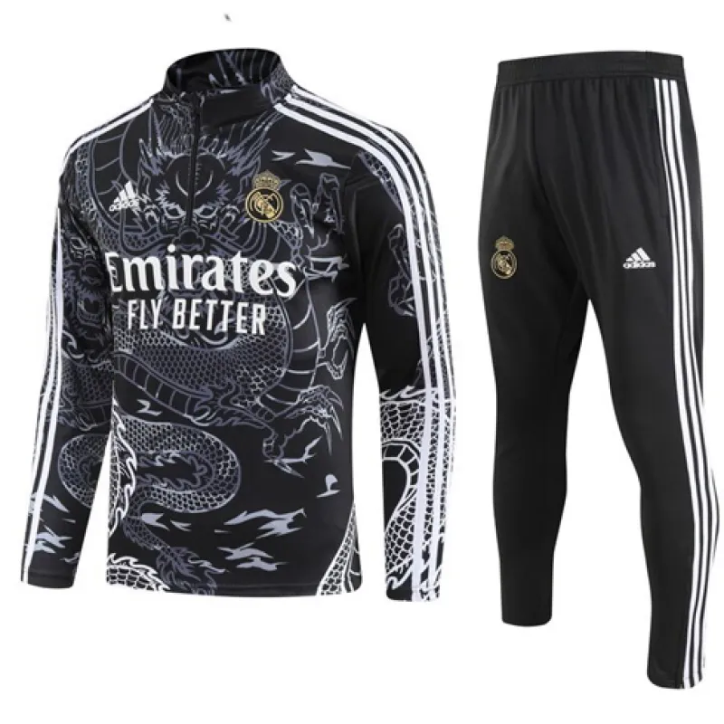 Real Madrid Children's Sportswear 2024/25 - Black