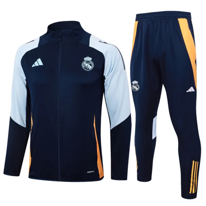 Real Madrid Children's Sports Jacket 2024/25 - Blue