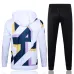 Real Madrid Children's Hooded Sportswear 2024/25 - White