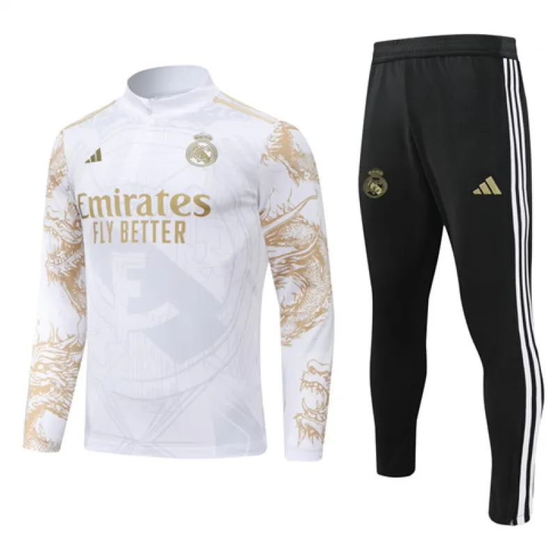 Real Madrid Kinder-Sportbekleidung 2024/25 - Weiß