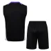 Conjunto de pantalones cortos y chaleco del Real Madrid 2024/25 - Negro