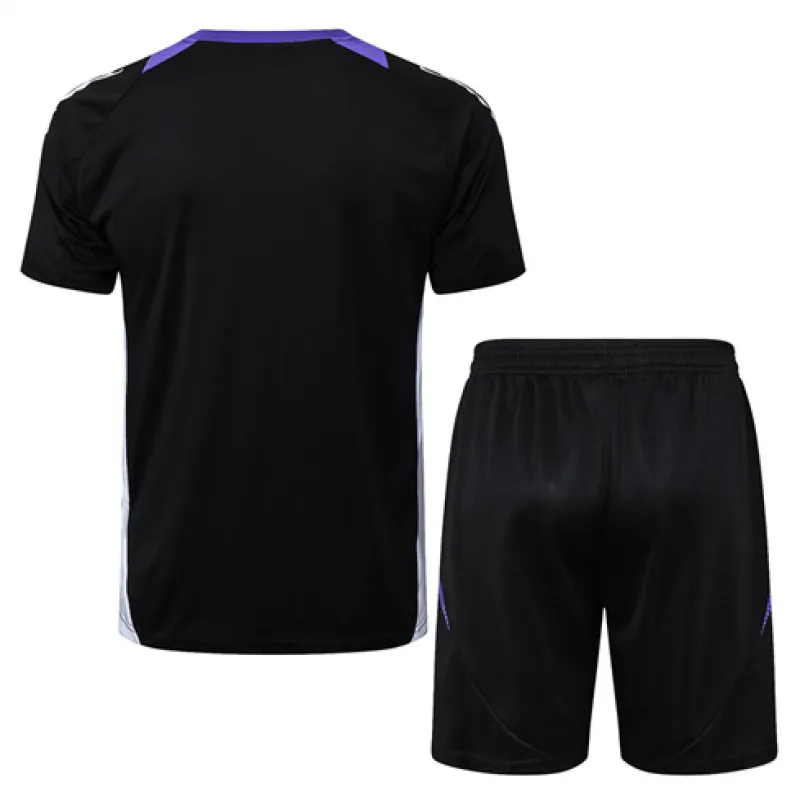 Real Madrid Training Jersey+Shorts 2024/25 - Black