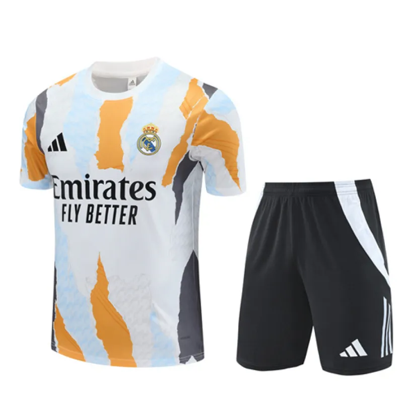 Real Madrid Training Jersey + Shorts 2024/25 - White