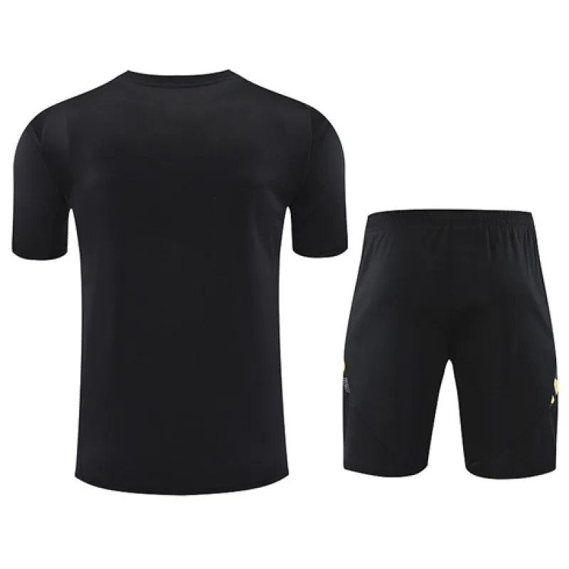 Camiseta de entrenamiento+pantalones cortos del Real Madrid 2024/25 - Negro