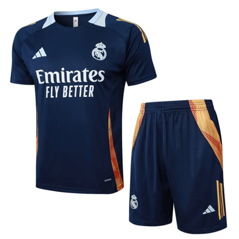 Maglia di allenamento + shorts del Real Madrid 2024/25 - Blu