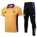 Chemise polo de formation + pantalons du Real Madrid 2024/25 - Orange