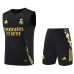 Conjunto de pantalones cortos y chaleco del Real Madrid 2024/25 - Negro
