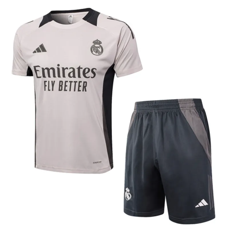 Camiseta de entrenamiento + pantalones cortos del Real Madrid 2024/25 - Rosa