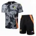 Maglia di allenamento + shorts per bambini del Real Madrid 2024/25 - Nera