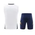 Set di shorts e gilet del Real Madrid 2024/25 - Bianco