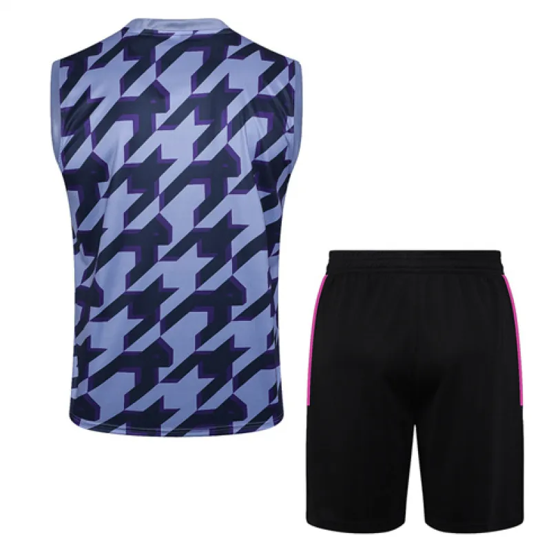 Set di shorts e gilet del Real Madrid 2024/25 - Blu