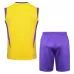 Conjunto de pantalones cortos y chaleco del Real Madrid 2024/25 - Amarillo