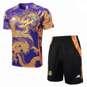 Real Madrid Trainingsjersey + Shorts 2024/25 - Lila