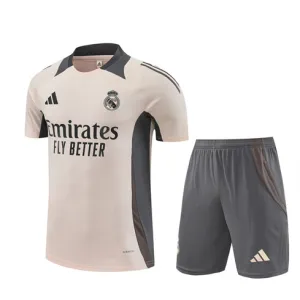 Real Madrid Training Jersey + Shorts 2024/25 - Apricot