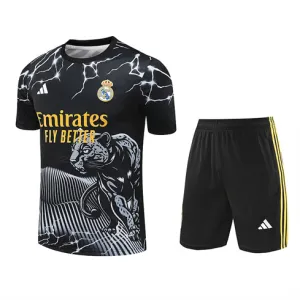 Real Madrid Training Jersey+Shorts 2024/25 - Black