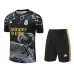 Maglia di allenamento+shorts del Real Madrid 2024/25 - Nero
