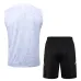 Ensemble de shorts et de gilet du Real Madrid 2024/25 - Blanc