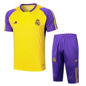 Real Madrid Training Jersey + Shorts 2024/25 - Yellow