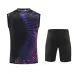 Set di bermuda e gilet del Real Madrid 2024/25 - Nero