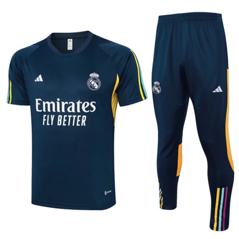 Camiseta de entrenamiento + pantalones largos del Real Madrid 2024/25 - Azul