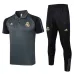 Real Madrid Trainings-Polo-Shirt + Hosen 2024/25 - Grau