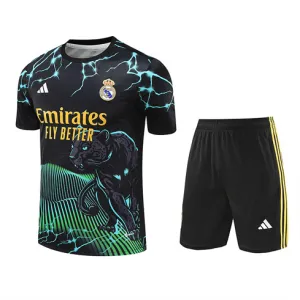 Real Madrid Trainingsjersey+Shorts 2024/25 - Schwarz