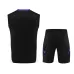 Real Madrid Shorts and Vest Set 2024/25 - Black