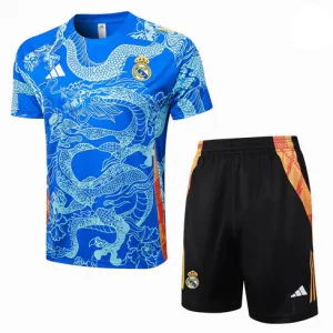 Real Madrid Trainingsjersey + Shorts 2024/25 - Blau