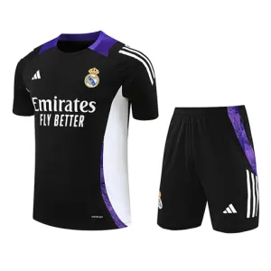 Real Madrid Trainingsjersey+Shorts 2024/25 - Schwarz