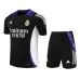 Camiseta de entrenamiento+pantalones cortos del Real Madrid 2024/25 - Negro