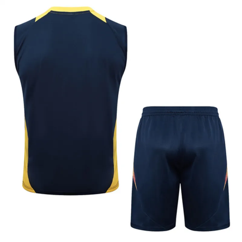 Set di shorts e gilet del Real Madrid 2024/25 - Blu