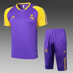 Real Madrid Trainingsjersey + Shorts 2024/25 - Lila