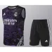 Conjunto de pantalones cortos y chaleco del Real Madrid 2024/25 - Negro