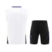 Set di shorts e gilet del Real Madrid 2024/25 - Bianco