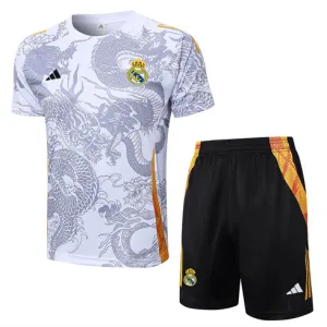 Real Madrid Trainingsjersey + Shorts 2024/25 - Weiß