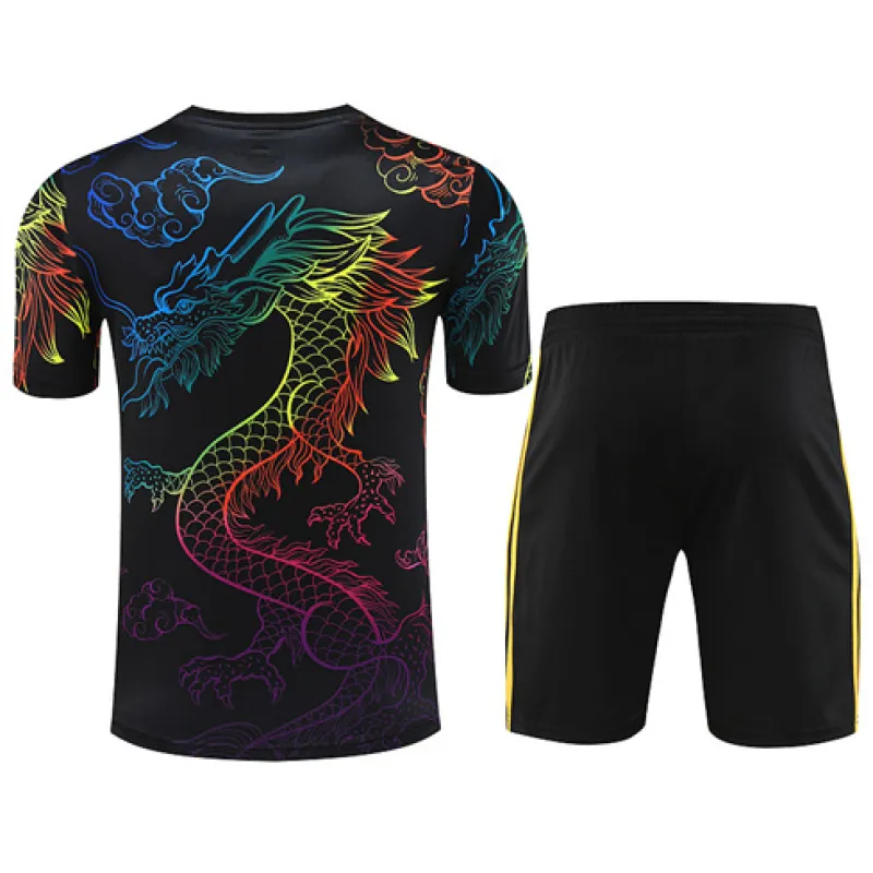 Maglia di allenamento+shorts del Real Madrid 2024/25 - Nero