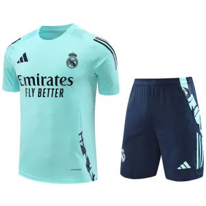 Real Madrid Trainingsjersey + Shorts 2024/25 - Blau